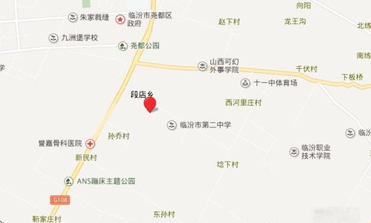 大福御秀园交通图