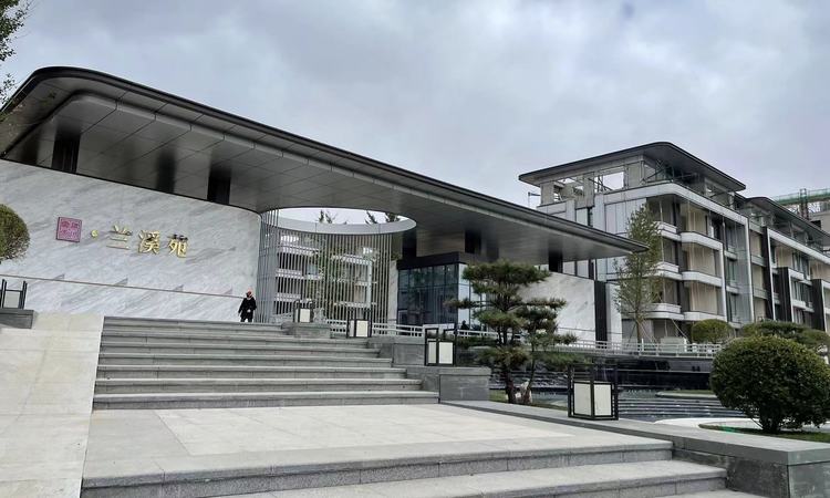 碧水云天兰溪苑施工进度图