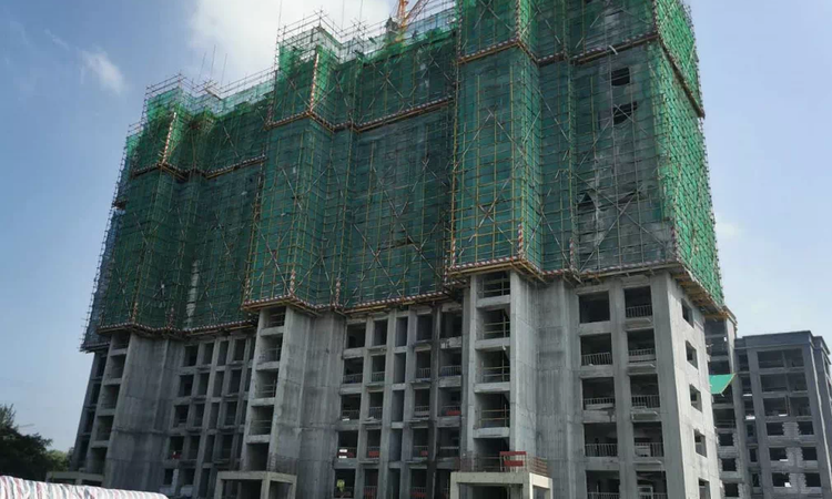 滨河花园施工进度图