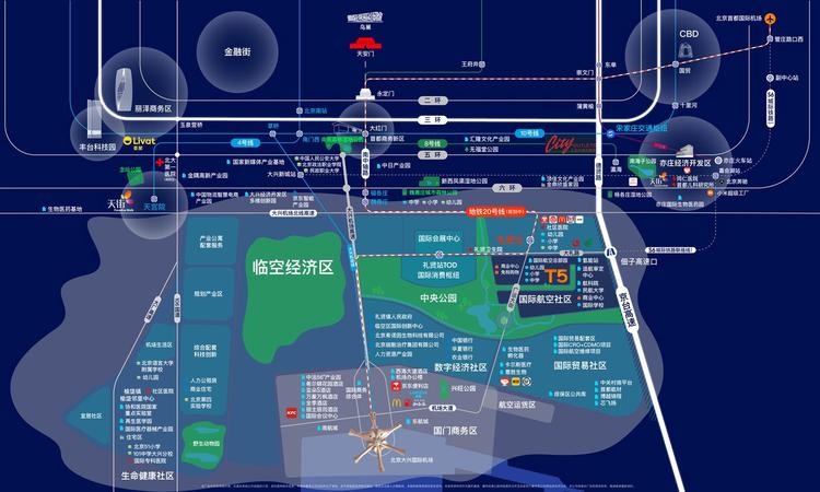 中建T5未来住区交通图