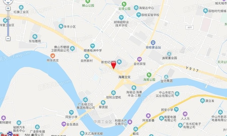 保利时光印象交通图