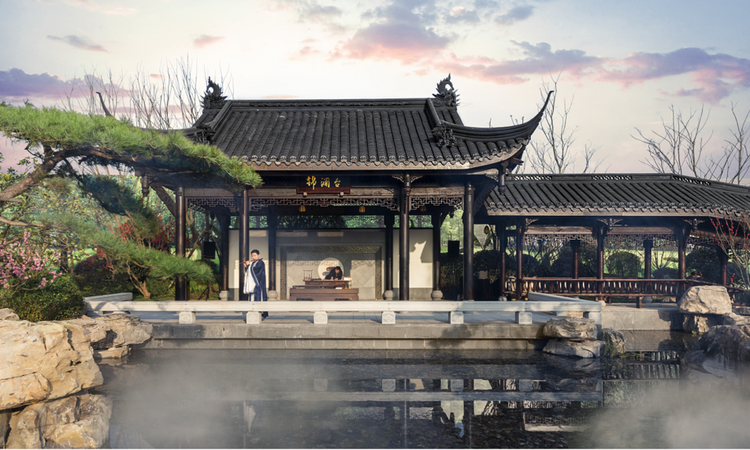 川发·芙蓉天府实景图