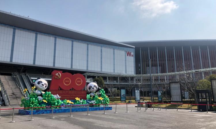 虹桥世界中心实景图