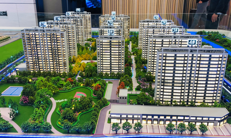 招商滨河府实景图