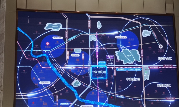 上东金茂智慧科学城三期交通图