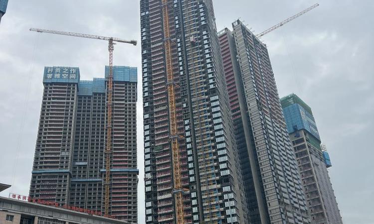 翰熙典居施工进度图