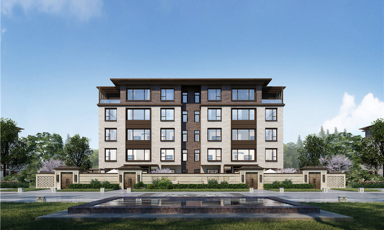 荣庭水墨紫棠效果图