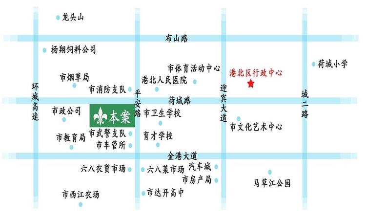 大宇·康城交通图