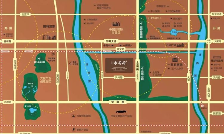 北大资源·未名府交通图