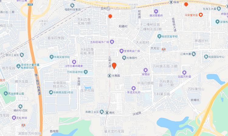 远洋天萃世纪交通图