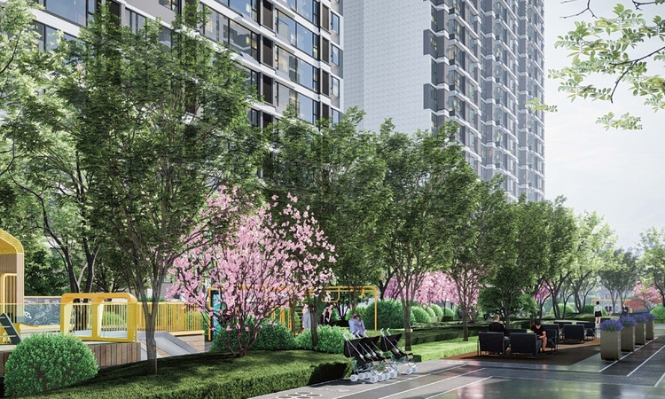 未来城市丨协宸熙岸效果图