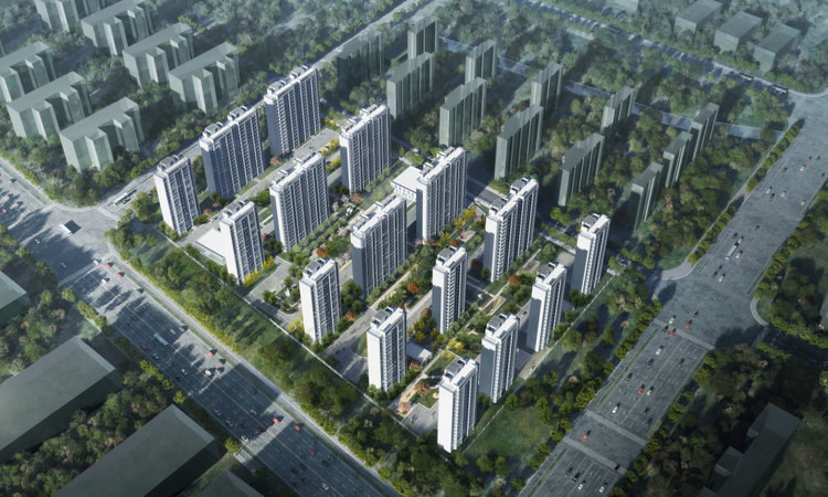 中铁·逸都效果图