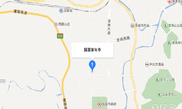 晟源·家年华交通图