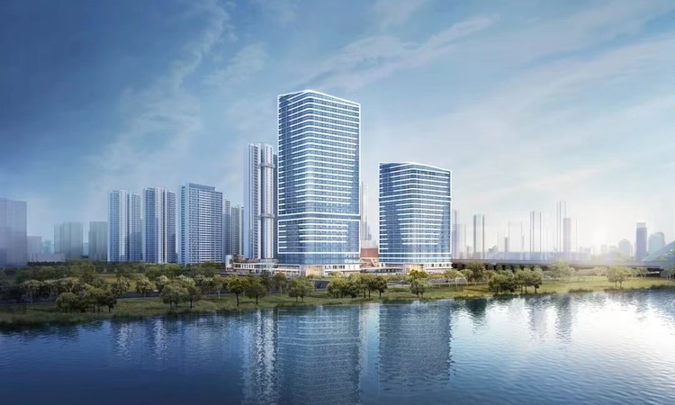 保利中环广场效果图