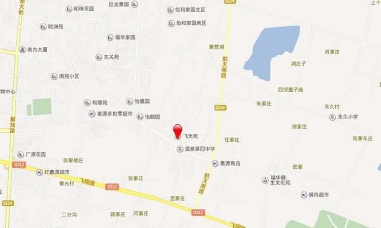 飞天苑交通图