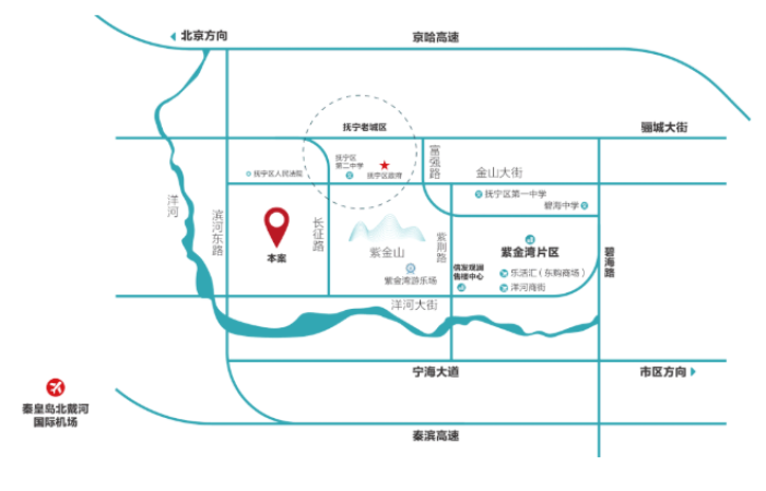 信发观山交通图