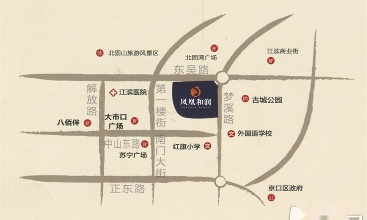 凤凰和润交通图