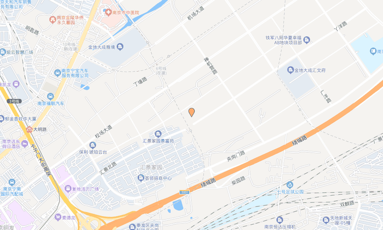 保利招商文璟和颂交通图