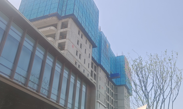 美盛臻湾一品施工进度图