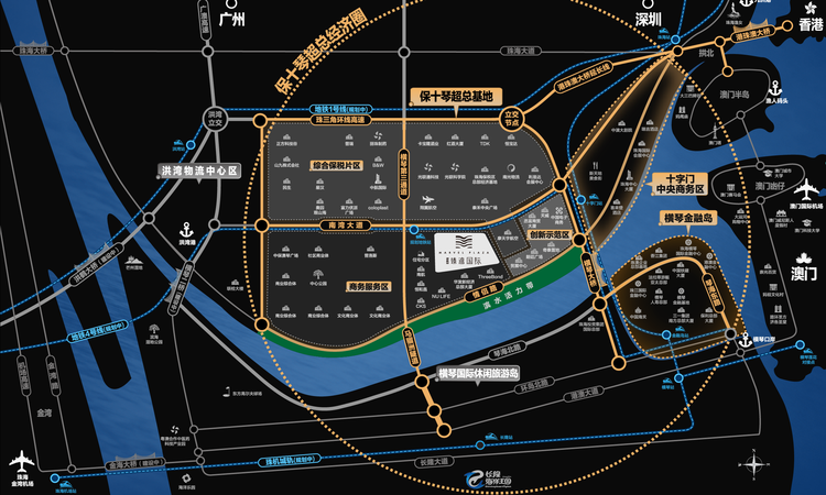 碧桂园·臻湾国际交通图