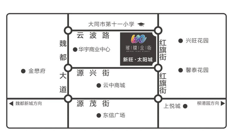 太阳城T98交通图