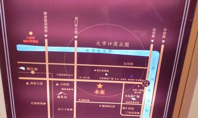 旭辉时代城交通图