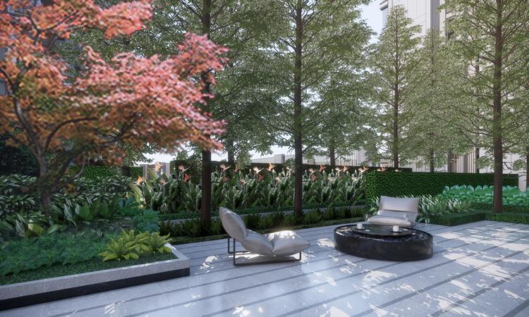 铝开投蓝城甲第府效果图