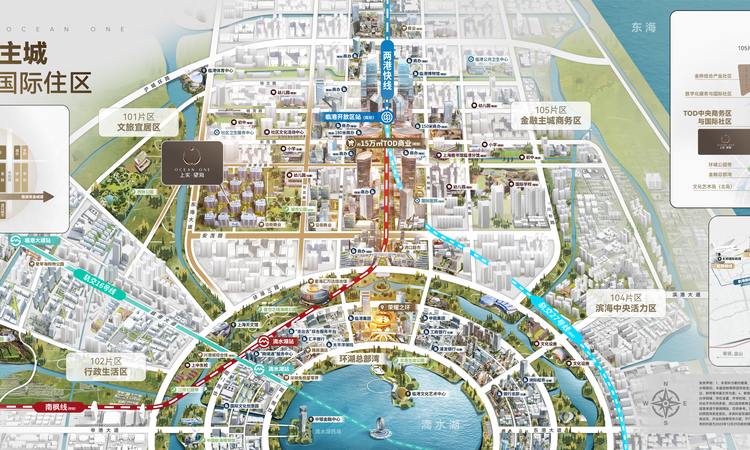 上实望海交通图