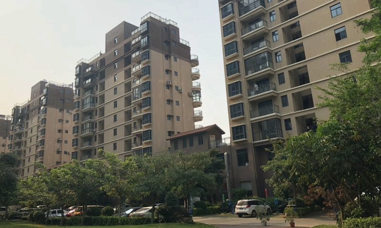 后海温泉小镇实景图