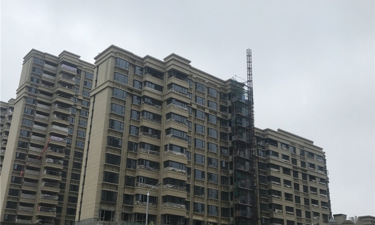 恒大翡翠华庭施工进度图