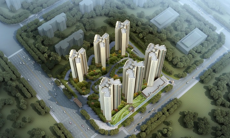 华发汇华湾畔效果图