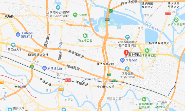 春风海上交通图