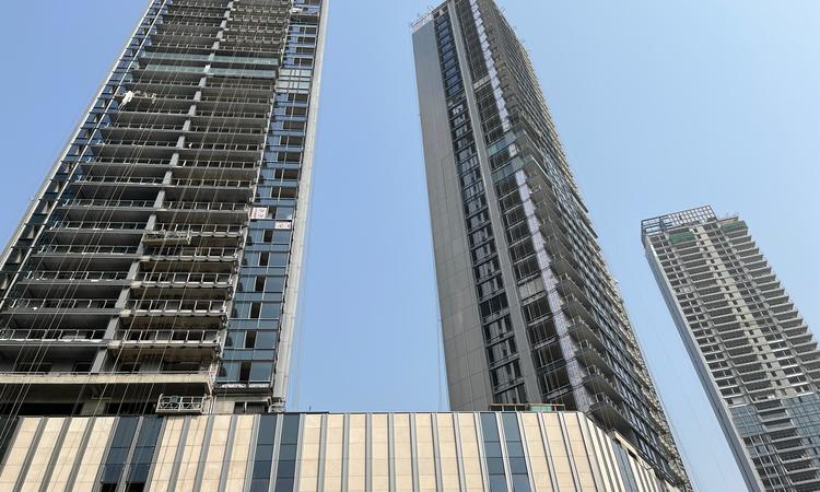 宸嘉100·嘉佰轩施工进度图