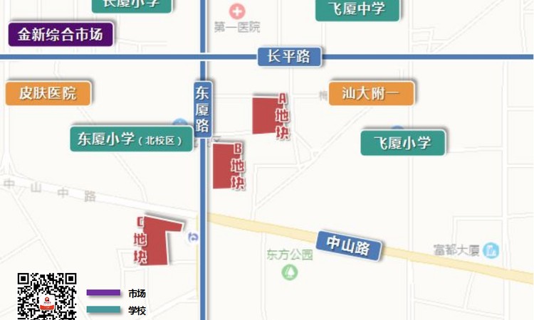 凯璟双筑周边配套图
