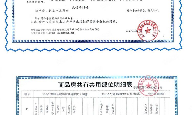 创维文悦府楼盘证照