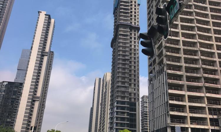 中信泰富滨江金融城实景图