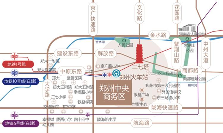 中铁泰和里交通图