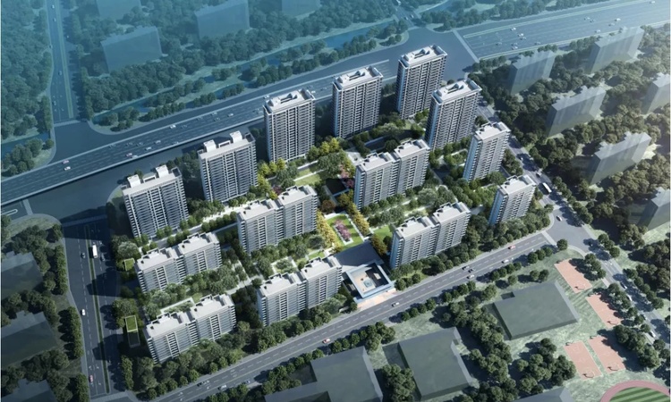 万科隐秀湖畔效果图