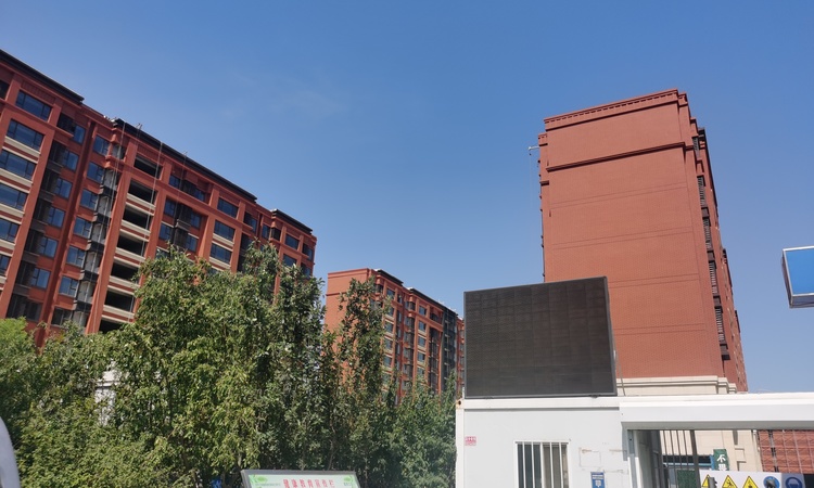 建投·滨城园章施工进度图