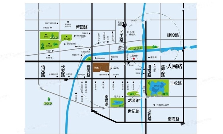 大地·时光里交通图