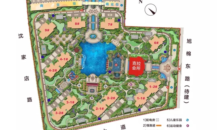 恒大华府楼层平面图