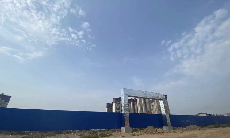 顺城万科海潮云起施工进度图