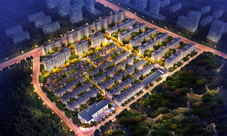 首创禧瑞山河交通图