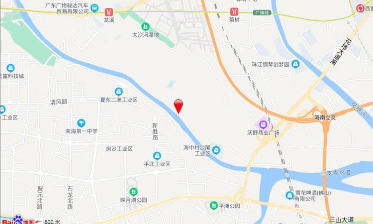 越秀天瀛交通图