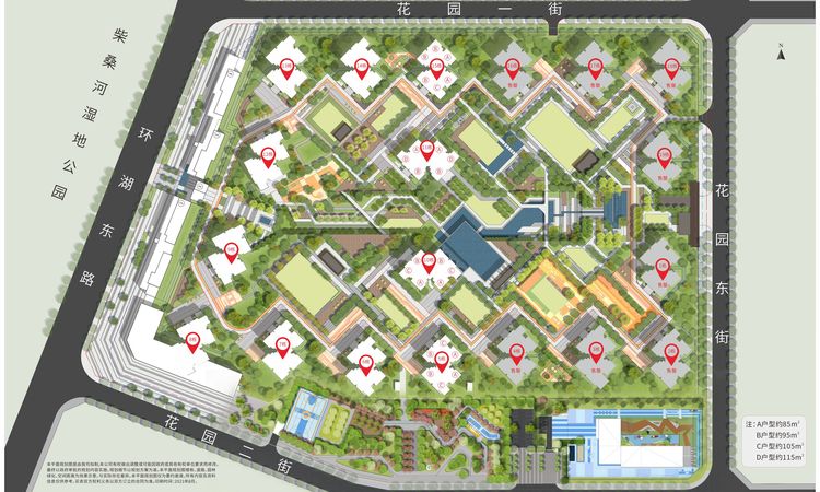 通威世地長湾楼层平面图