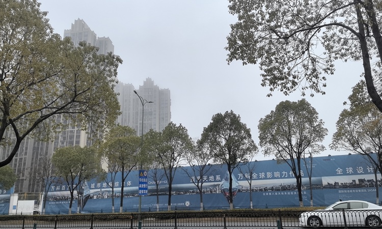 万科松湖天地·隐秀施工进度图