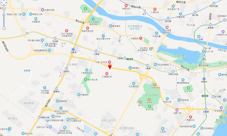 城投墨北璟苑交通图