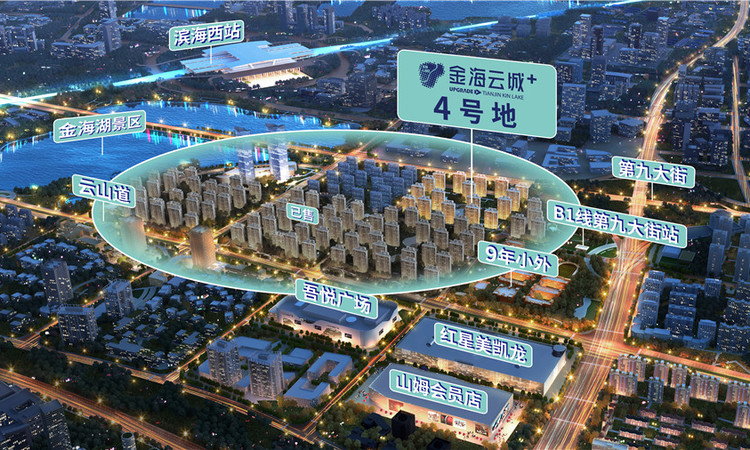 金海云城周边配套图