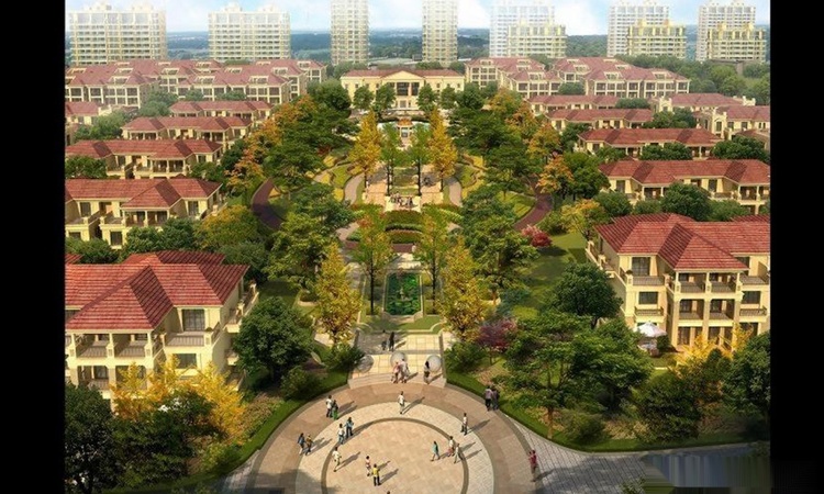 金桥花园效果图