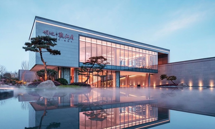 眉山领地·观江府实景图